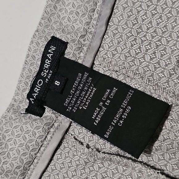 Mario Serrani‎ Gray Women's Pants - Picture 4 of 5